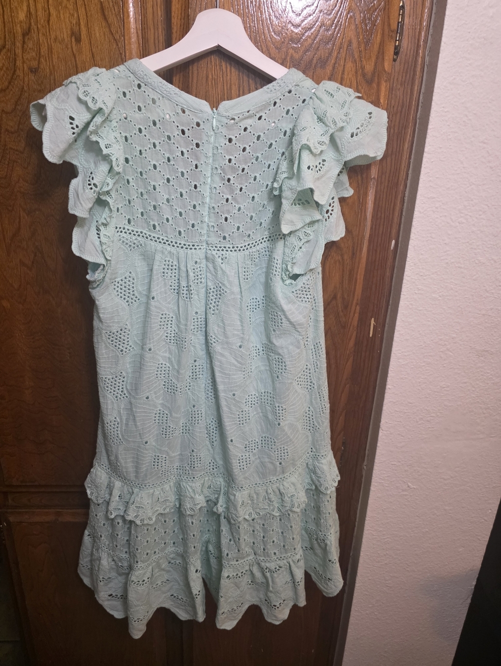 Allison NY Lucia Dress in green. Size XS/TP - Picture 4 of 5